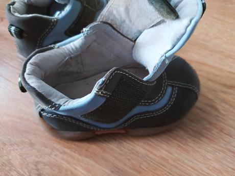 Celokožené poltopánky na suchý zips protetika, protetika,19