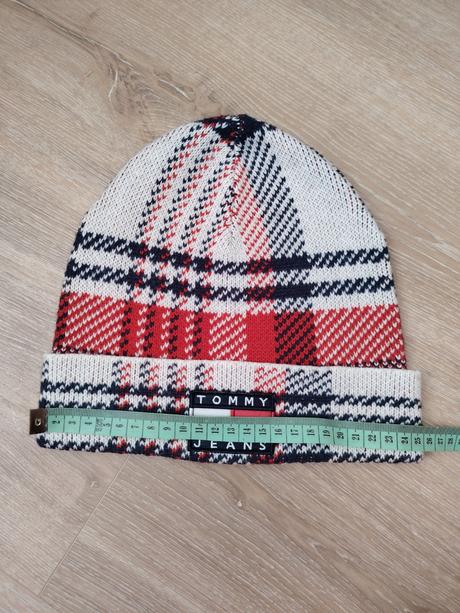 Modro červená čiapka tommy jeans, tommy hilfiger