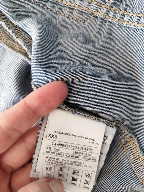 Riflova bunda, benetton,104