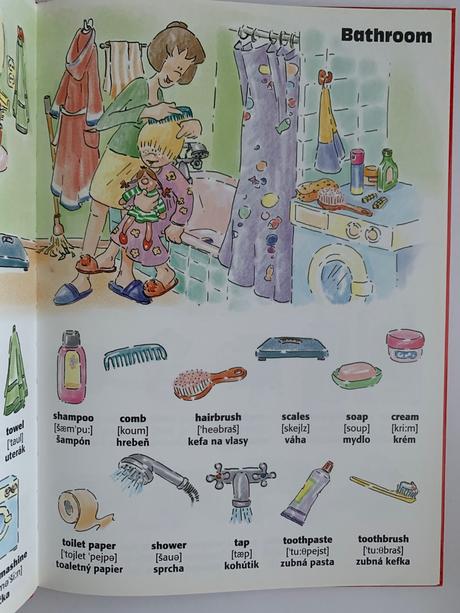 Anglický obrázkový slovník, 