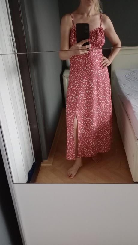 Ružové šaty, xs