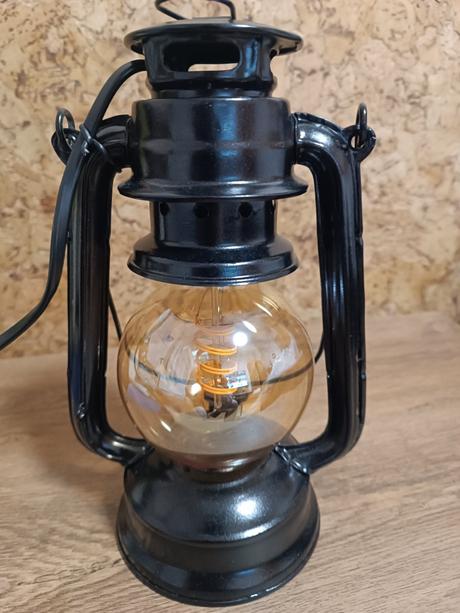 Retro chalupárska lampa, 