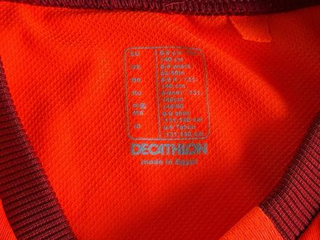 Športové tričko, kipsta,140