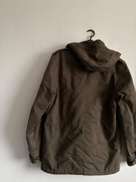 Hm parka velk m bunda s velkymi vreckami zelena kh, h&m,m