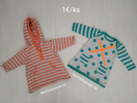 Svetrikove saty 3-6m, marks & spencer,68