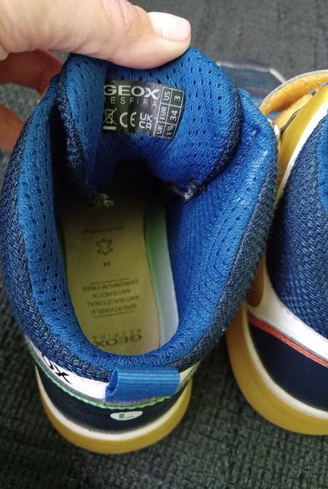 Tenisky super mario, geox,34