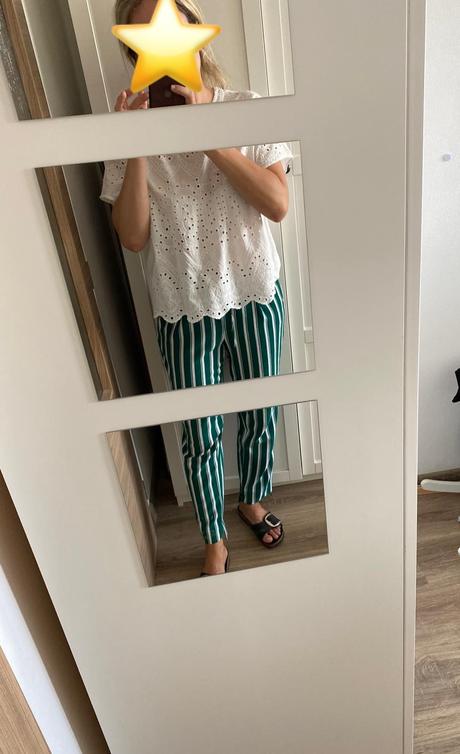 Only žakárové nohavice, only,m