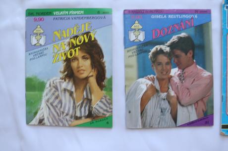 Paperbacky 2 eur spolu, 