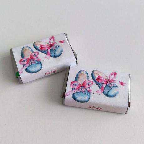 Miničokoládky na krstiny/narodeniny, 