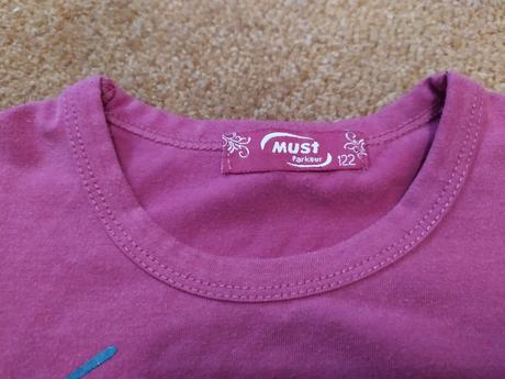 Tričko 122-128 s poštou, 122