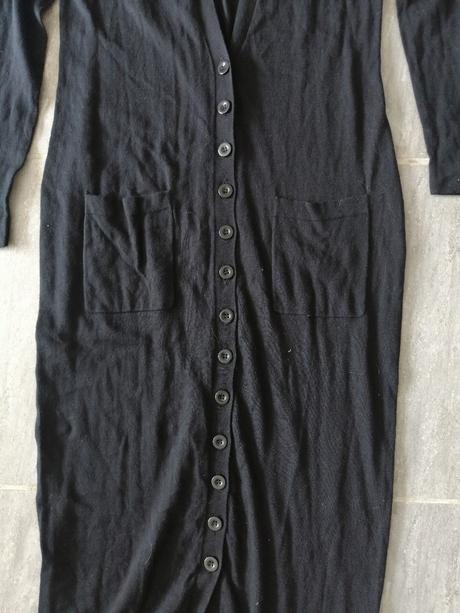 Tenký sveter zn next v36 gothic punk "morticia", next,36