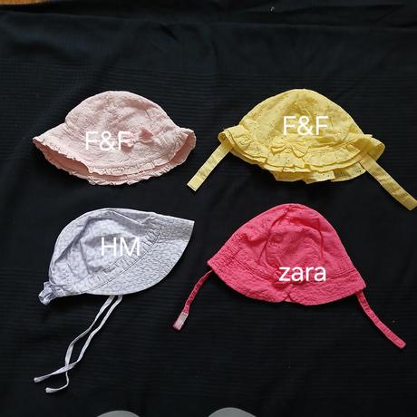 Šaty a klobúcky  veľkosť 80, 68–80