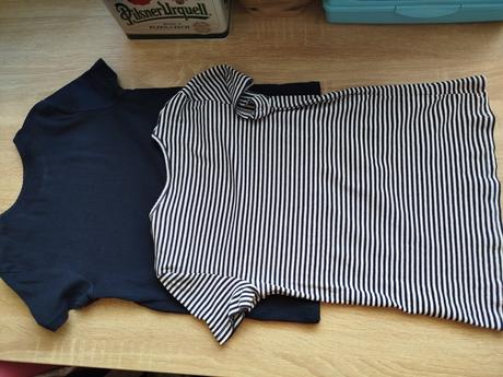 2x tričko 134/140, h&m,134
