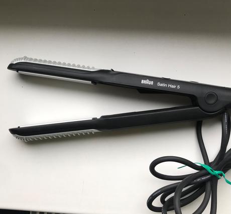 Žehlička na vlasy braun, 