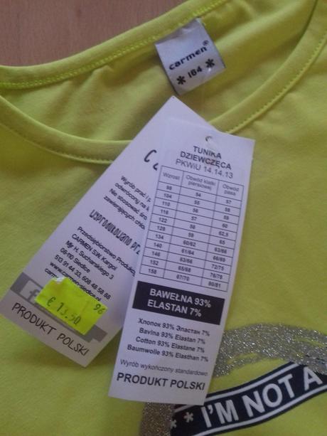 Carmen farebné šiatky do škôločky školy, 140