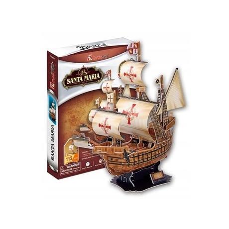 3d puzzle - santa maria 113ks, 