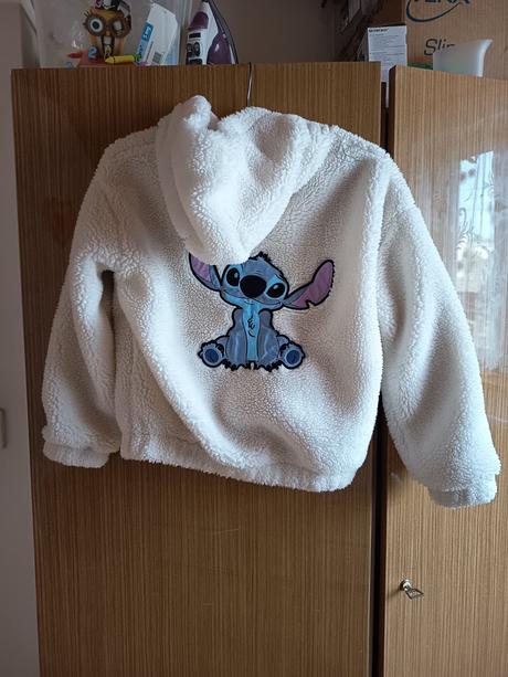 Huňatá mikina so stitchom, disney,152