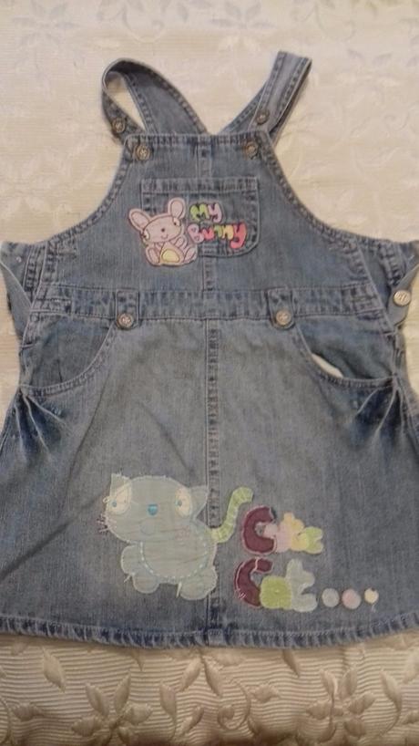 Riflová sukňa, f&f,86