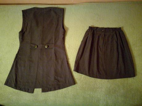 Vesta a sukňa, rose,158