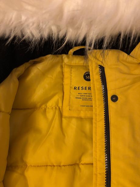 Dievčenská bunda na zimu, reserved,140