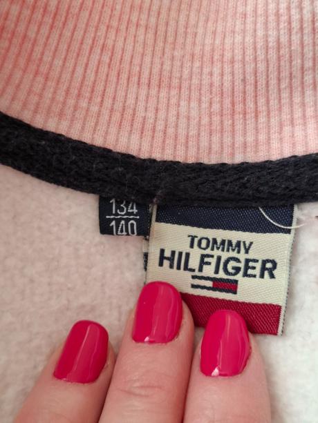 Zateplená mikina, tommy hilfiger,134