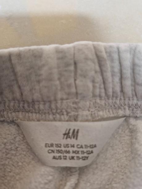 Dievčenské teplaky, h&m,152
