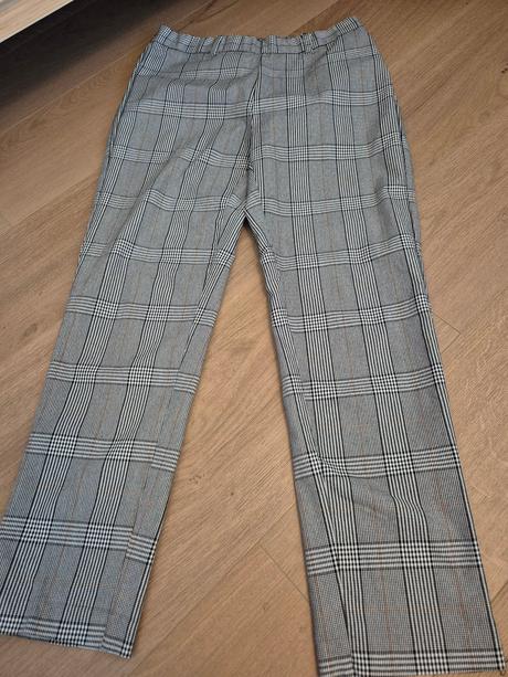 Kockované nohavice na jeseň/zimu/jar, esmara,40