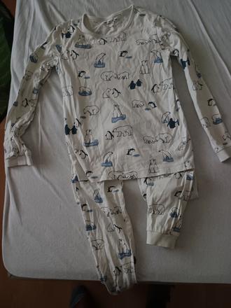 Výborné pyžamo tchibo 134/140, tchibo,134