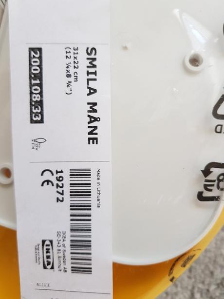 Nastenne svietidlo ikea .nové, 