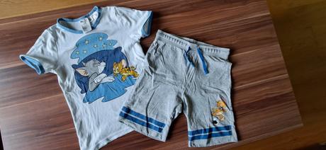 Letné pyžamo 134/140, h&m,134