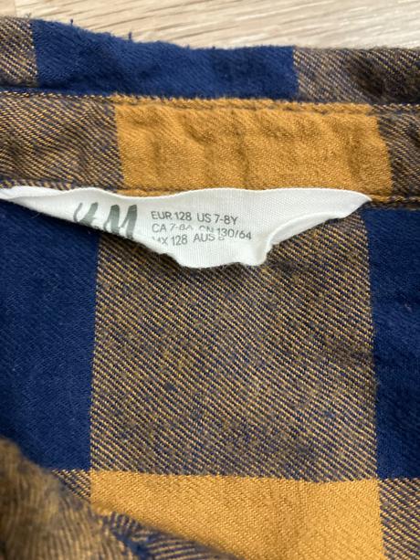 Flanelova kosela, h&m,128