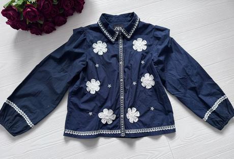 Zara - vyšívaná blúzka, zara,164