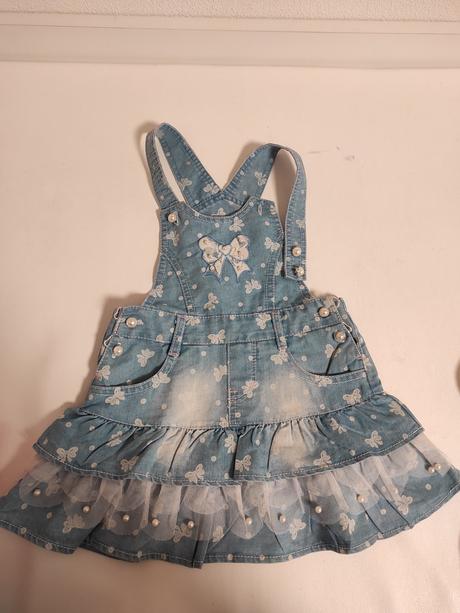 Riflová sukňa s trakmi, 86