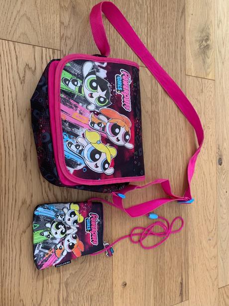 Kabelka+ kapsička powerpuff girls, 