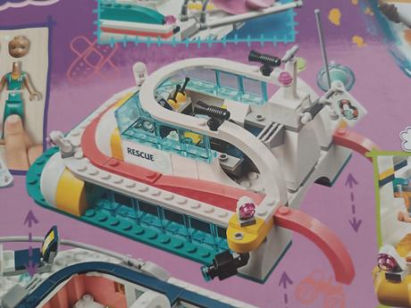 Lego friends 41381 záchranársky čln, 