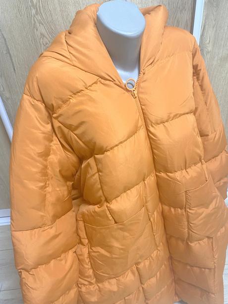 Dámska vetrovka bunda oranžová, 44