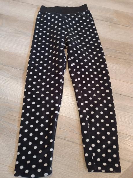 Zateplené nohavice legíny, 134