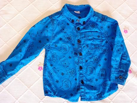 Frajerská chlapčenská košeľa, f&f,98