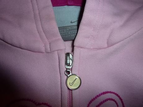 Oteplena mikinka na zips nike, nike,116