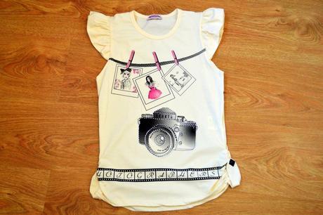 Módne tričká so srdiečkami, 128 / 140 / 152 / 164