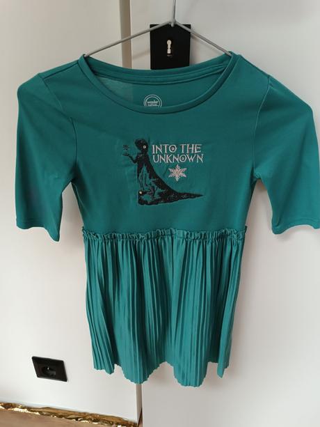 Zelené elsa šaty, 122