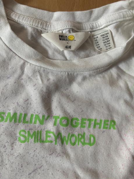 Šaty smiley world 12-14 rokov, h&m,164