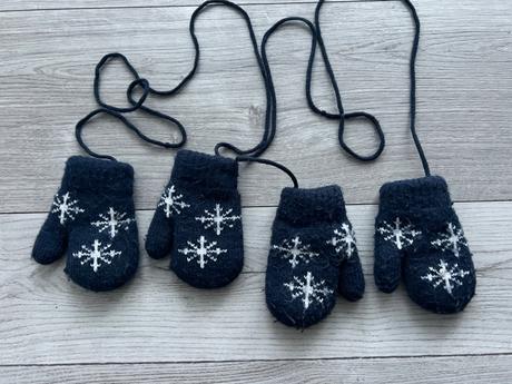 Rukavice zateplené 2x, 62