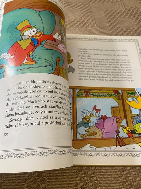 Krásna zberateľská kniha walt disney veselé vianoc, 