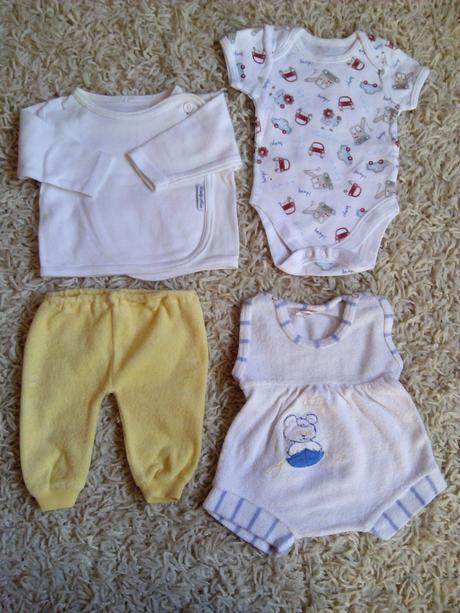 Súprava pre novorodeniatko 4ks, 74