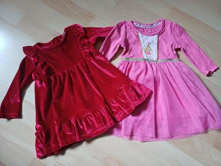 2x šaty v.68 3-6mes., f&f,68