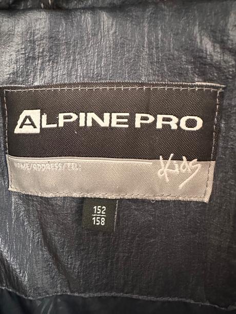 Zimný vetrovkový kabát alpine pro, alpine pro,158