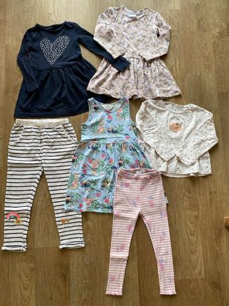 Balík oblečenia - jar/leto, dievča, 104–116