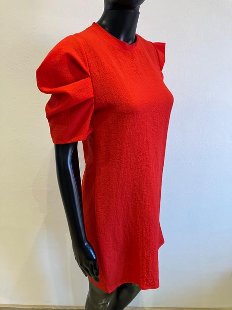 Dámske elegantné šaty červené, xs