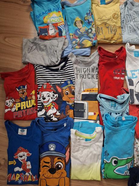 Balik oblecenia chlapec 110 (tricka,tielka,kratase, 104–116